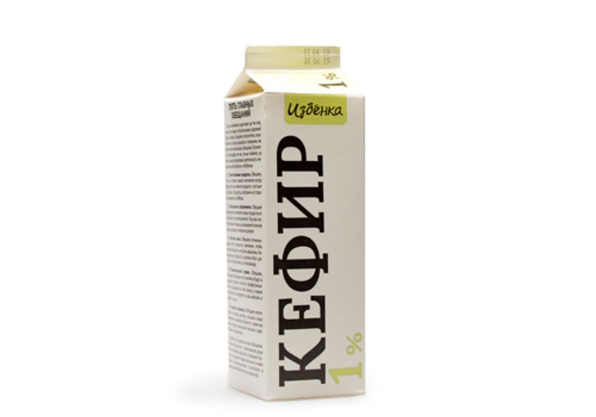Кефир 1% Избенка, 900мл