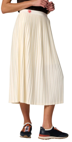 Теннисная юбка Roland Garros Heritage Tatiana - экрю