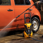 Моечная машина высокого давления R-135, 1800 Вт, 135 бар, 6 л/мин, колёсная// Denzel