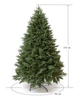 Ель искусственная «Барнелло» (Литая хвоя) от 1.8 до 2.4 м