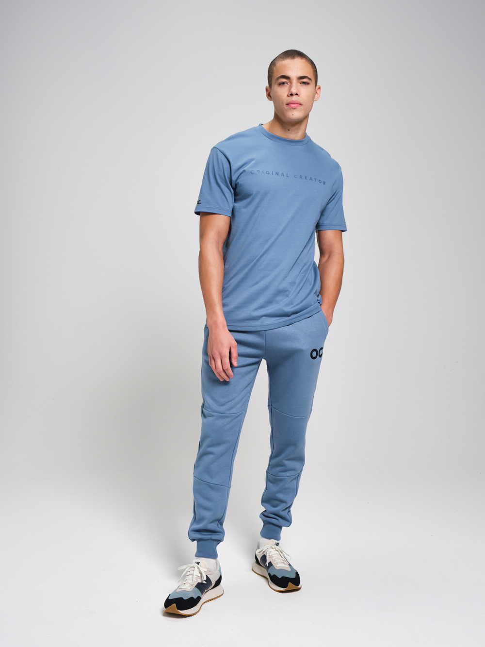 Футболка мужская ORIGINAL CREATOR OC. T-SHIRT, Светло-синий