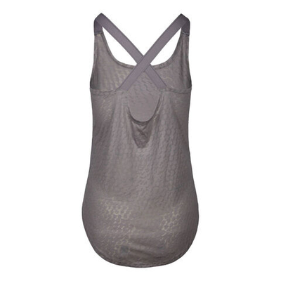 Женская теннисная майка BIDI BADU Afua Tech Burnout Tank Top Women - Grey