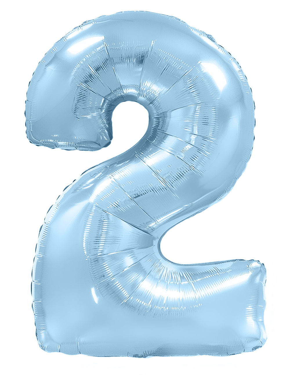 Шар Цифра Голубая