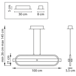 Подвесная люстра Lightstar LODI 723347