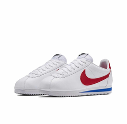 Женские кроссовки Nike Cortez Leather 'White Red' 807471-103