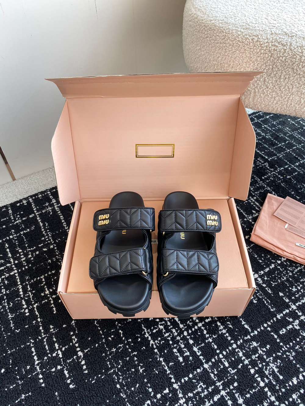 Miu Miu Slide (2 colors)