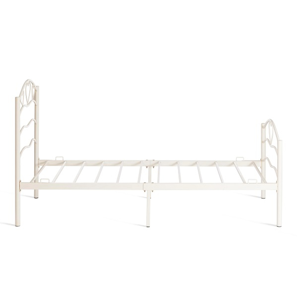 Кровать Roxie/Рокси 90х200см, односпальная кровать, белый