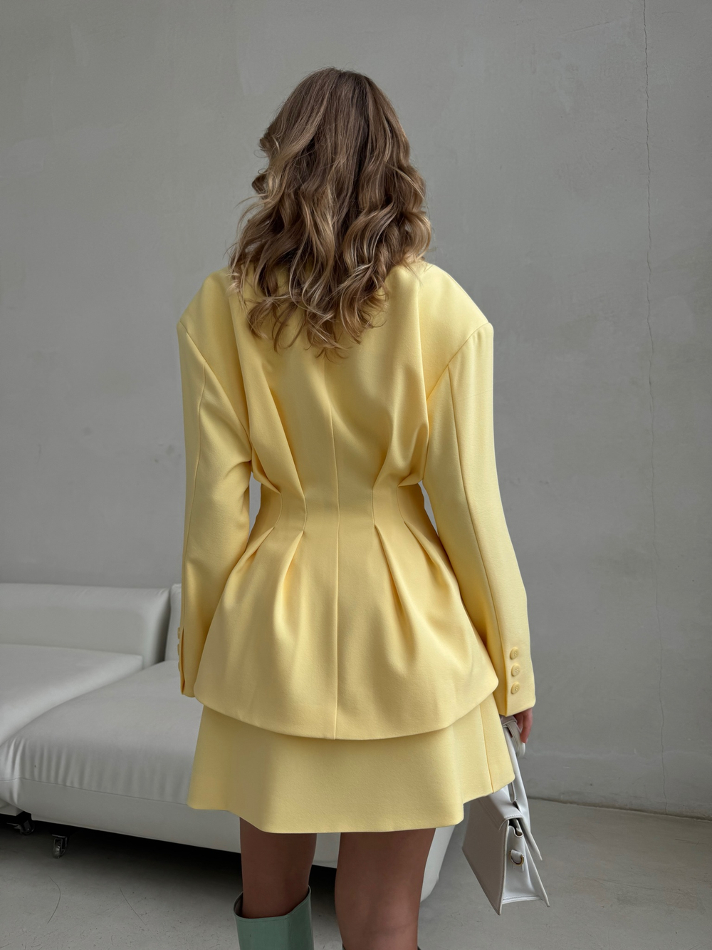 Блейзер Lemon tree лимонный