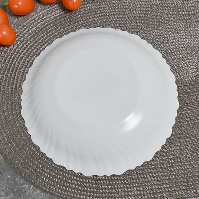 Тарелка суповая 21,5см Без деколи, стеклокерамика