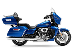 STREET GLIDE™ Ultra 117 в цвете BLUE BURST (BLACK TRIM)