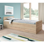 Кровать, 90х200, Боро, односпальная, с ящиками, с основанием, детская и взрослая, артизан, Dipriz