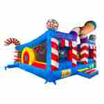 Коммерческий надувной батут «Мороженое 2» 5*5*3.5 м