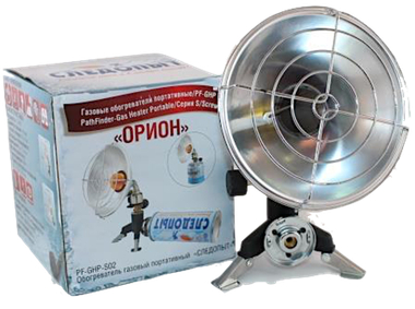 Обогреватель Следопыт Портативный Газовый Орион PF-GHP-S02  1.2кВт  65г/ч  0049753