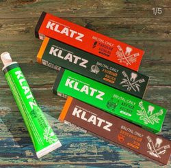 KLATZ Зубная паста для мужчин Brutal Only Жгучий абсент 75 ml (Срок годности до 01.12.2023)