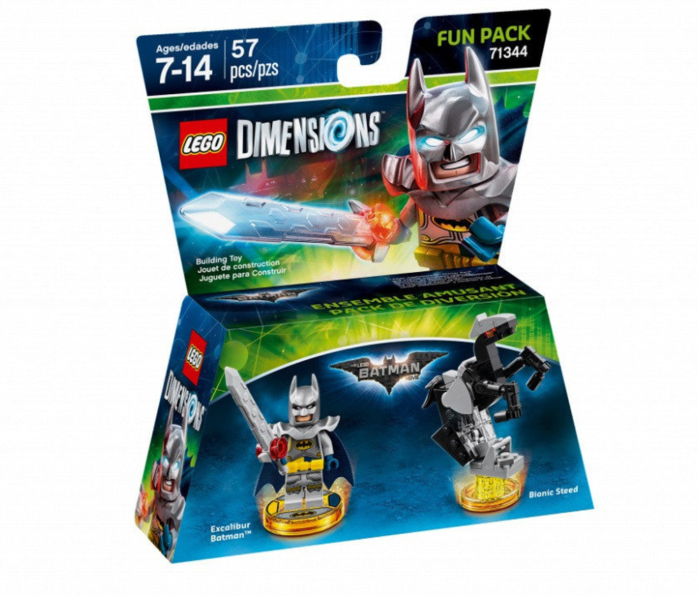 LEGO Dimensions: Бэтмен и меч короля Артура (Fun Pack) 71344 — Excalibur Batman (Fun Pack) — Лего Измерения