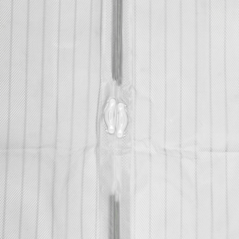 Антимоскитная сетка дверная на магнитах 100*210см «Элис» белая ДоброСад