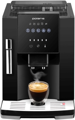 Кофемашина Polaris PACM 2041SW 1450Вт черный