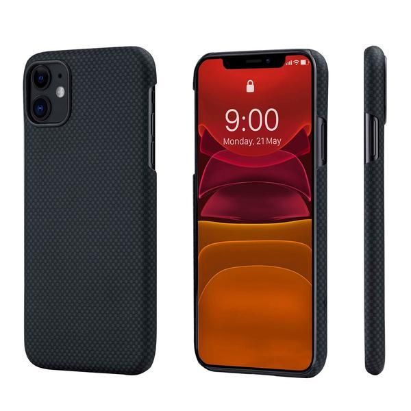 Чехол Pitaka MagEZ Case для Apple iPhone 11 (Black/Grey Plain)