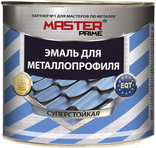 ГРУНТ-ЭМАЛЬ MASTER ДЛЯ МЕТАЛЛОПРОФИЛЯ RAL 7016 4КГ
