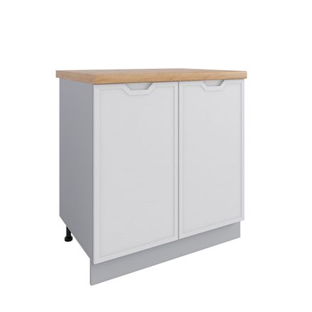 Кухня Модуль С 800 Арка Штукатурка белая