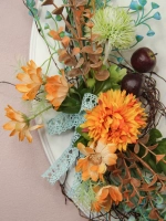 Панно на стену для интерьера цветами 45*31 см