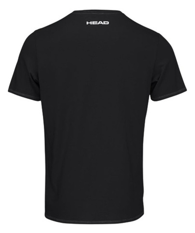 Футболка для мальчика теннисная Head Padel TYPO T-Shirt JR - black
