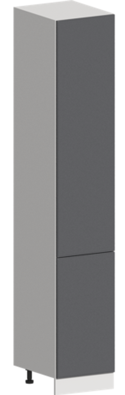 Кухня Модуль ШП 400 Белый / Графит Софт