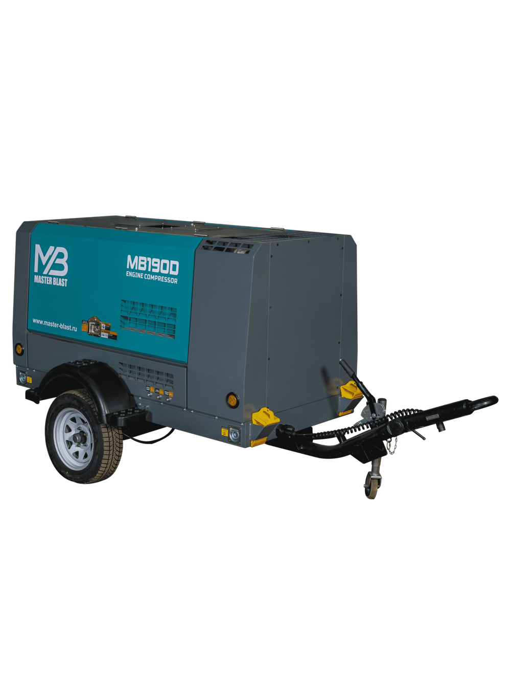 Master Blast MB-190D-7 винтовой дизельный компрессор