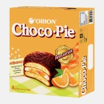 Пирожное бисквитное Апельсин Choco Pie 240г