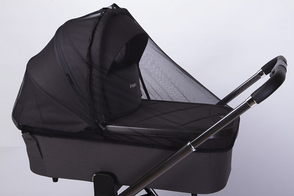 Детская коляска Peppy Monaco GP 3 в 1 Antrazit рама графит