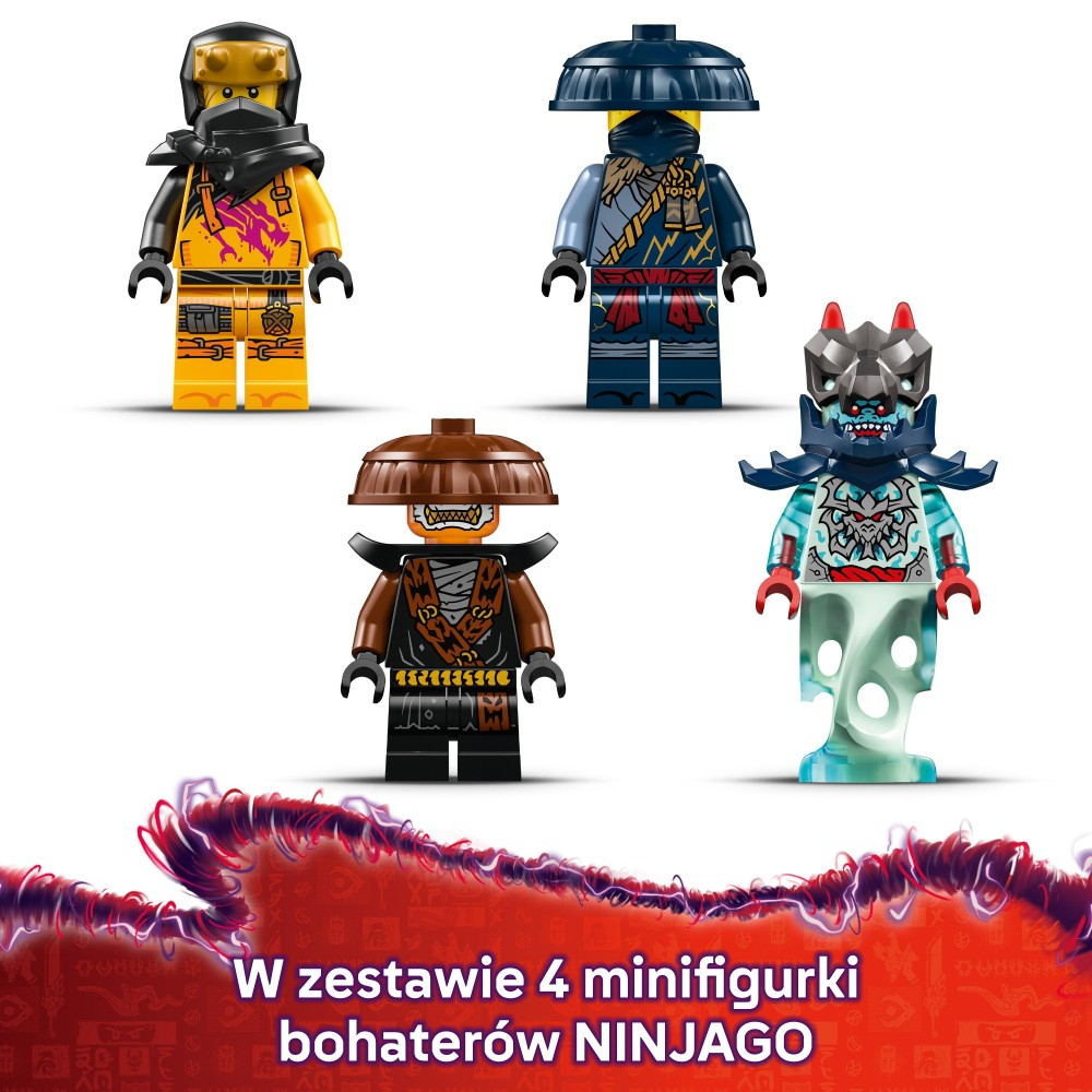 Конструктор LEGO Ninjago 71843 Дракон-мех Рога — фото 10