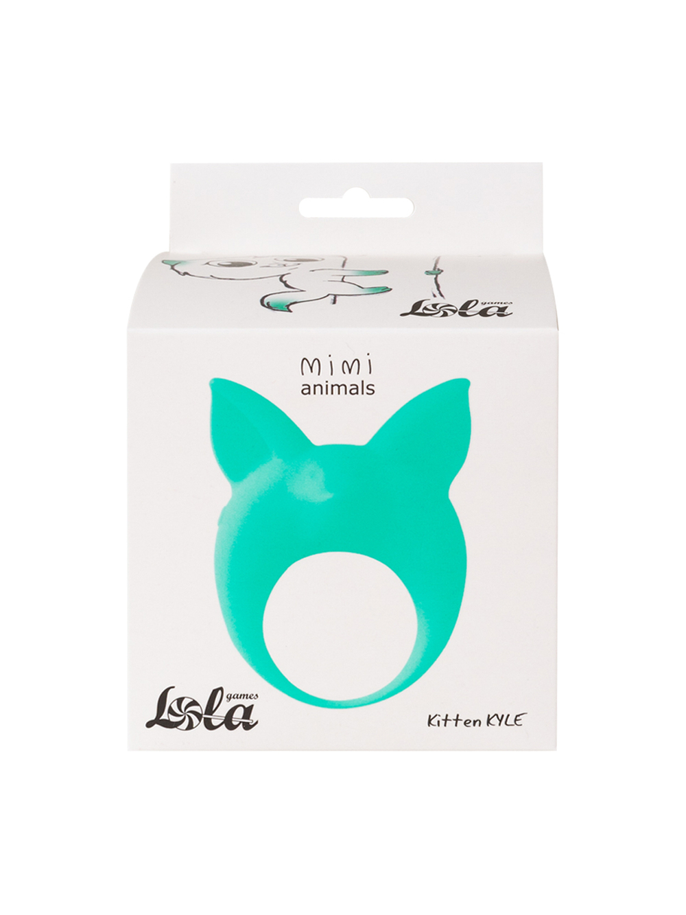 Стимулятор клитора Mimi Animals Kitten Kyle Green 7000-01lola