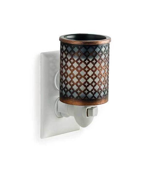 Аромасветильник розеточный Марокканский Металл, Candle Warmers