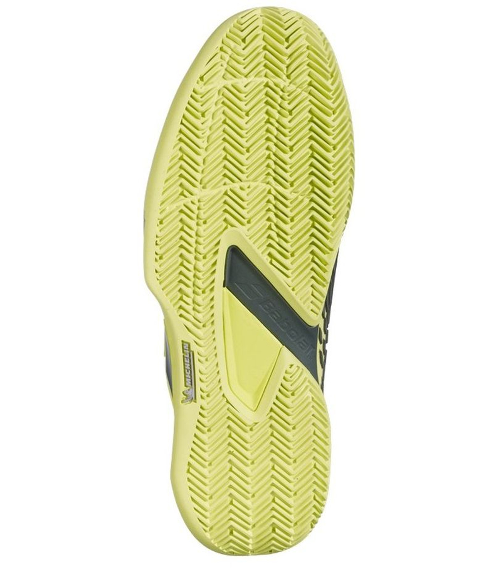 Мужские кроссовки теннисные Babolat Propulse Fury 3 Clay - sunny lime