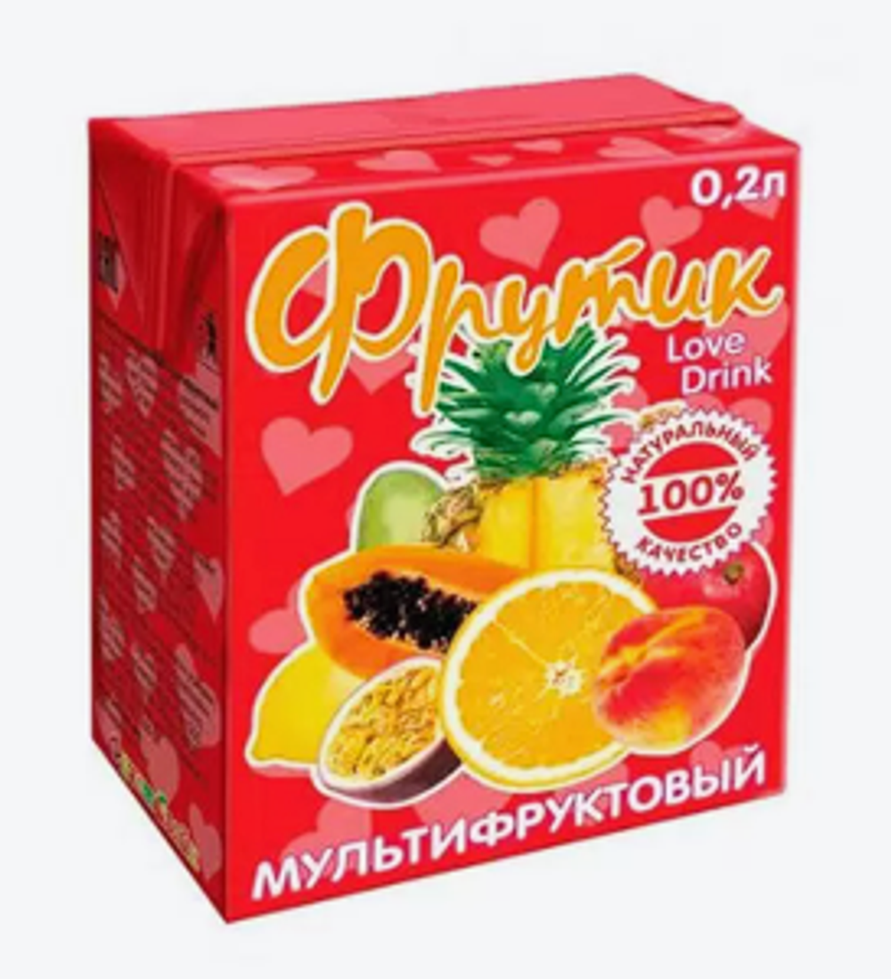 Фрутик Сок 0,2/27 МУЛЬТИФРУКТ