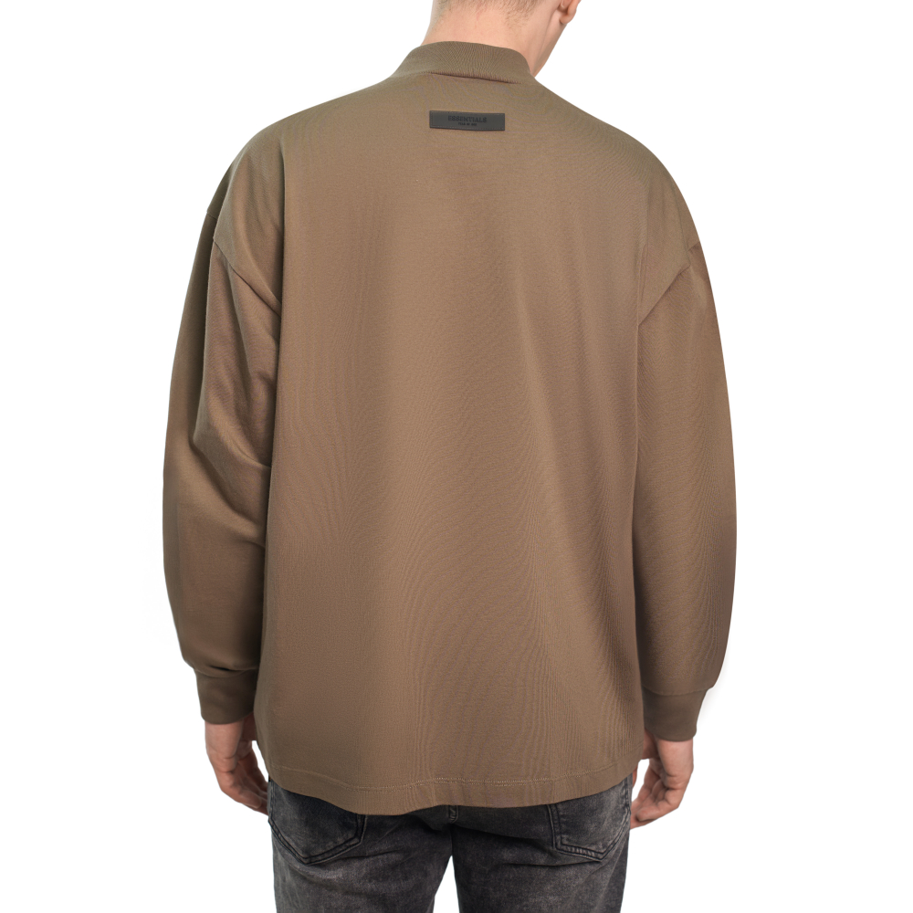 Fear Of God Essentials Long-Sleeve Tee "Wood"