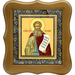 Арсений Великий Преподобный. Икона на холсте.