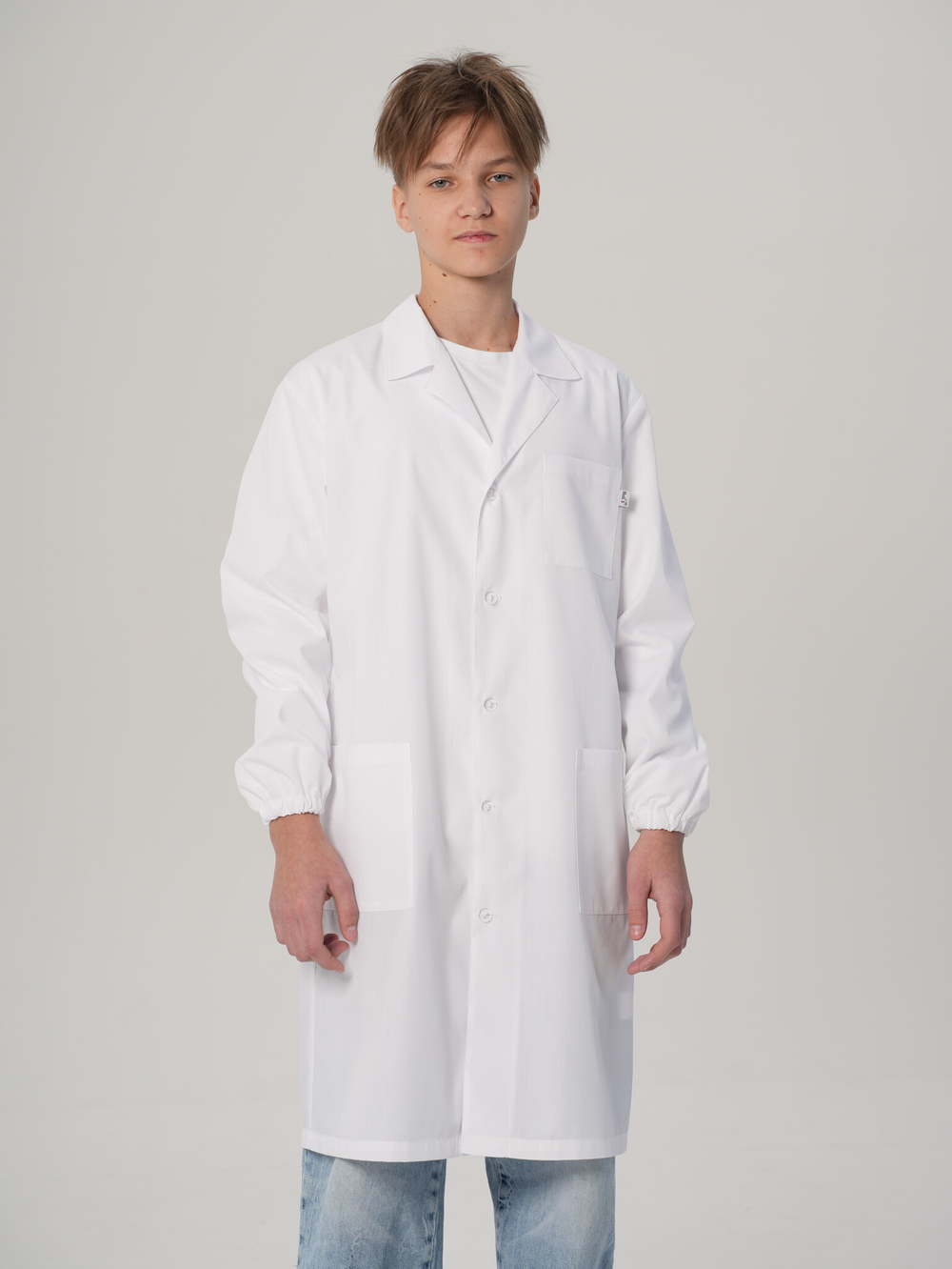 Халат подростковый для уроков труда | Х-100 б ТС