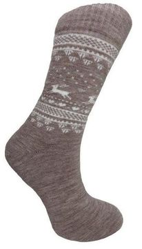 Термоноски детские NordKapp 517-1B бежевый