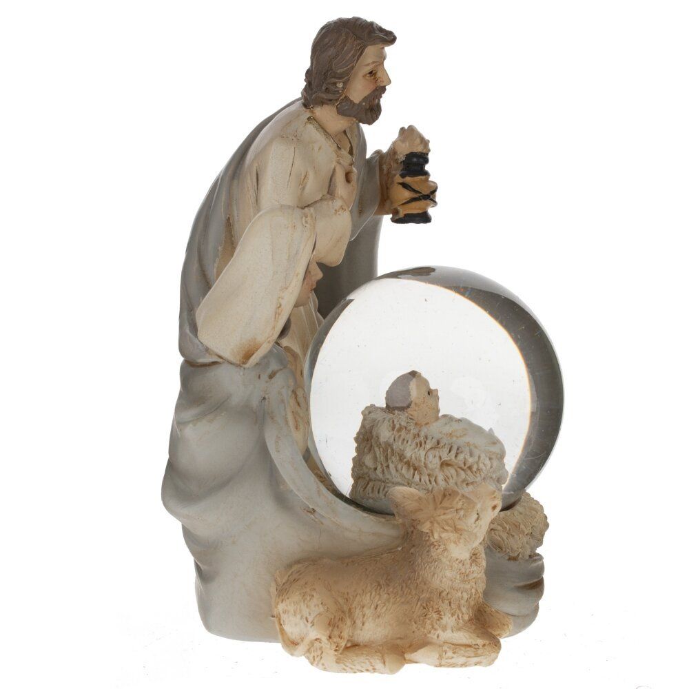 GAEM Фигурка декор в стекл шаре "Рождество", D 4.5 см, L9 W6,5 H10,5 см