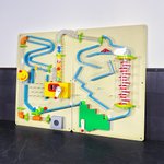 Интерактивная стена с пневмолабиринтом "Воздушные виражи"