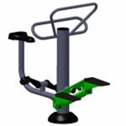 Тренажер уличный детский «Степ+Вело» ТДС-209