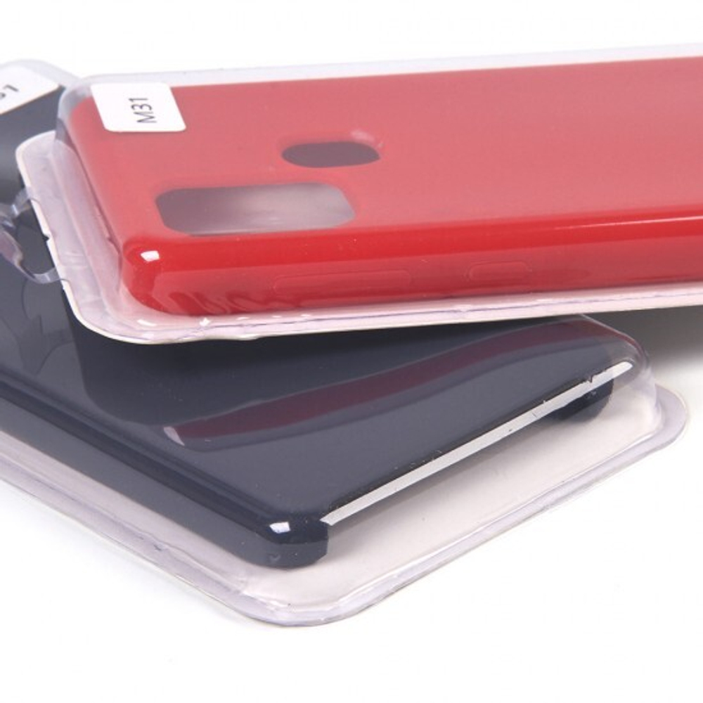 Панель Soft Touch для Samsung Galaxy M31, 007002 Красный