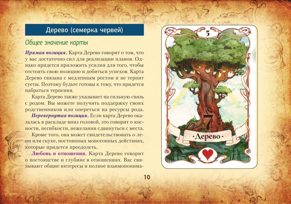 Тайная колода Таро Ленорман