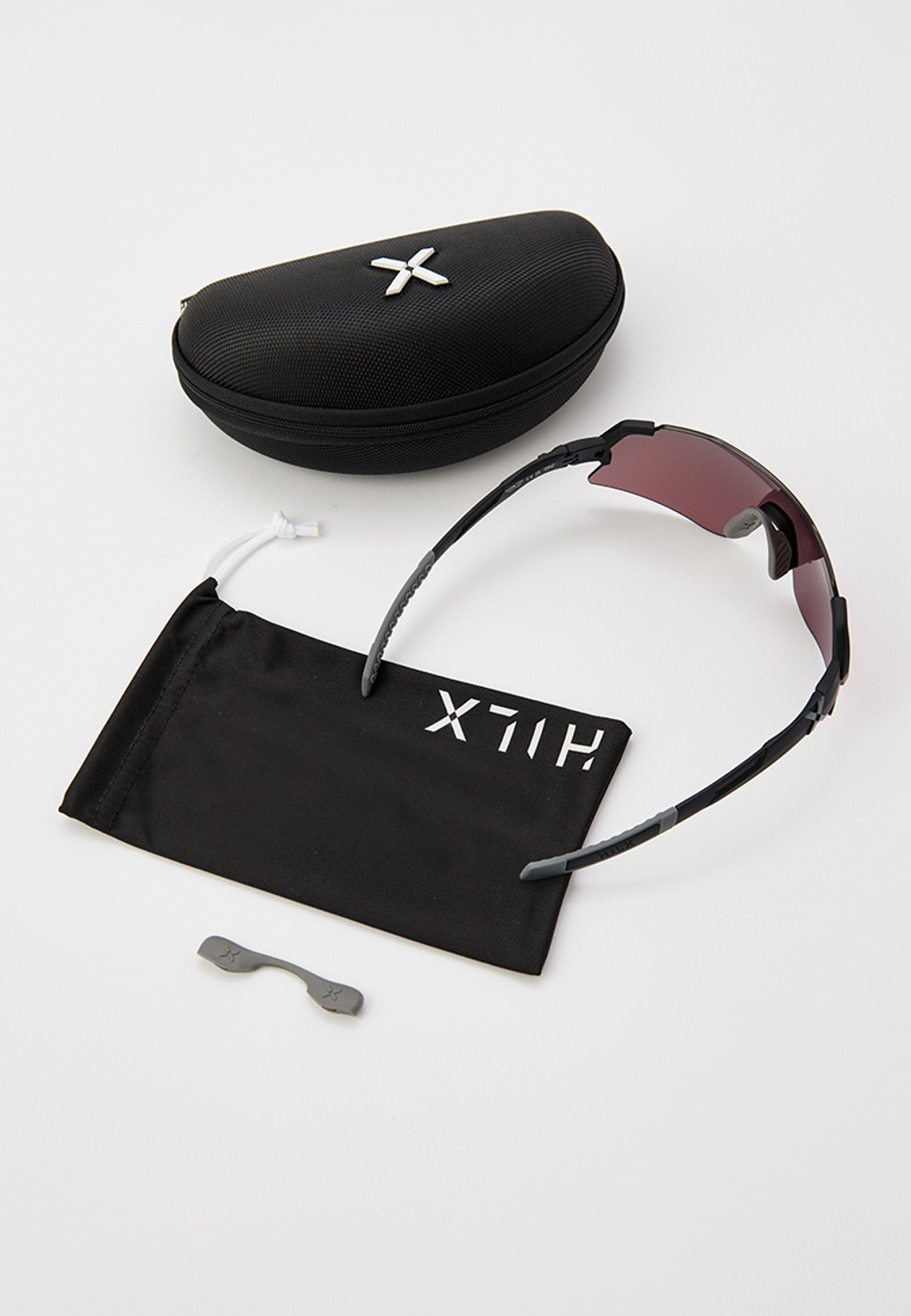 Спортивные очки с диоптриями HILX Savage 2.0 Matt Black Grey / Cloudy Lens
