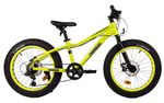 Велосипед 24" TechTeam Garet р.14" желтый 2024