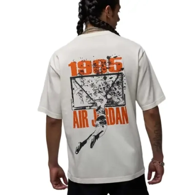 Баскетбольная футболка Jordan Brooklyn White T-shirt