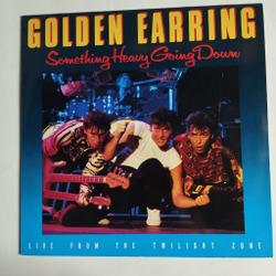 Винтажная виниловая пластинка LP Golden Earring Something Heavy Going Down (Holland 1984)