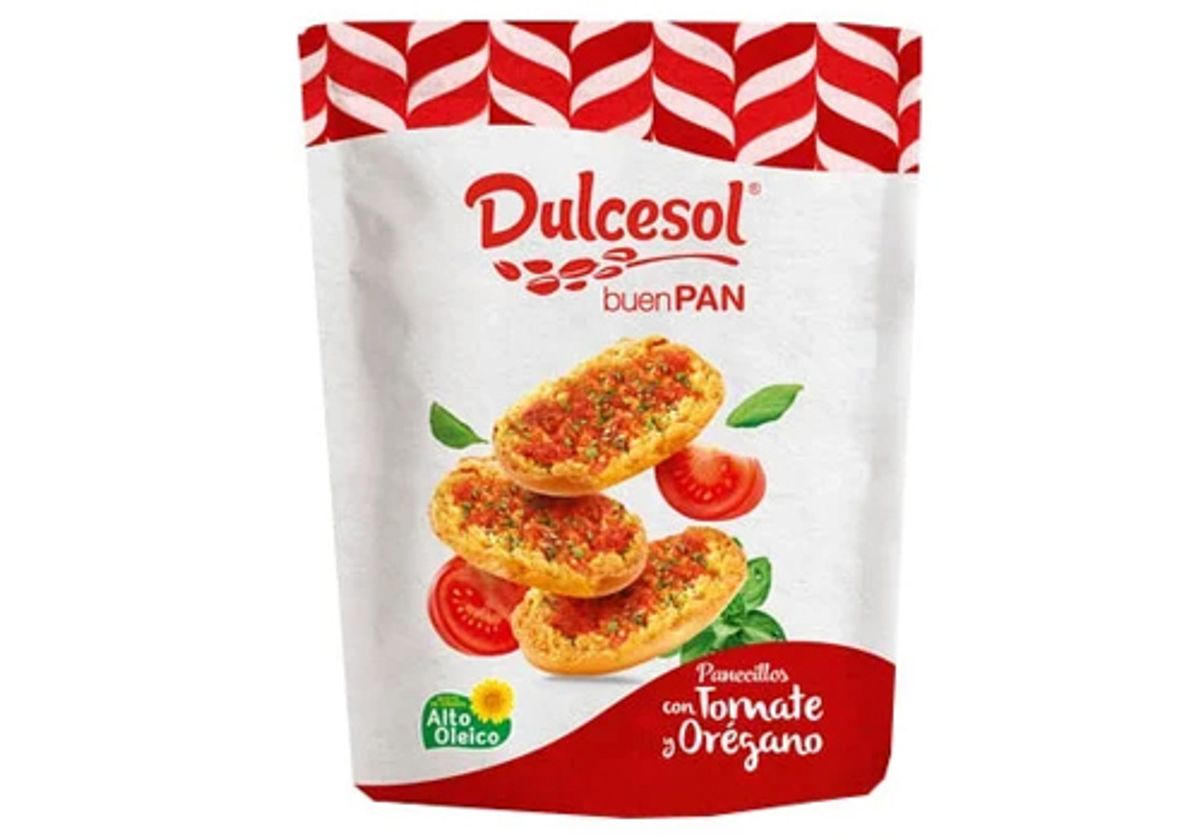 Хлебцы хрустящие с томатом и орегано Dulcesol, 160г