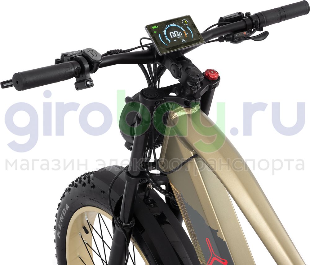 Электровелосипед Yokamura Dyna 2500W (52V/30Ah) - Military Khaki фото №9